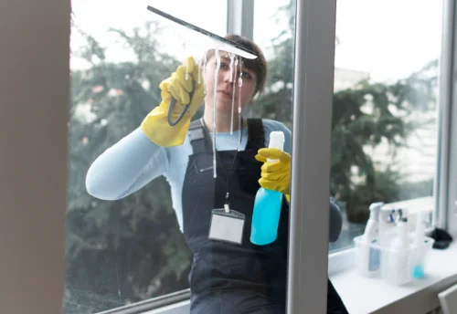 Nettoyage de vitres intérieures et extérieures à Cleppé
